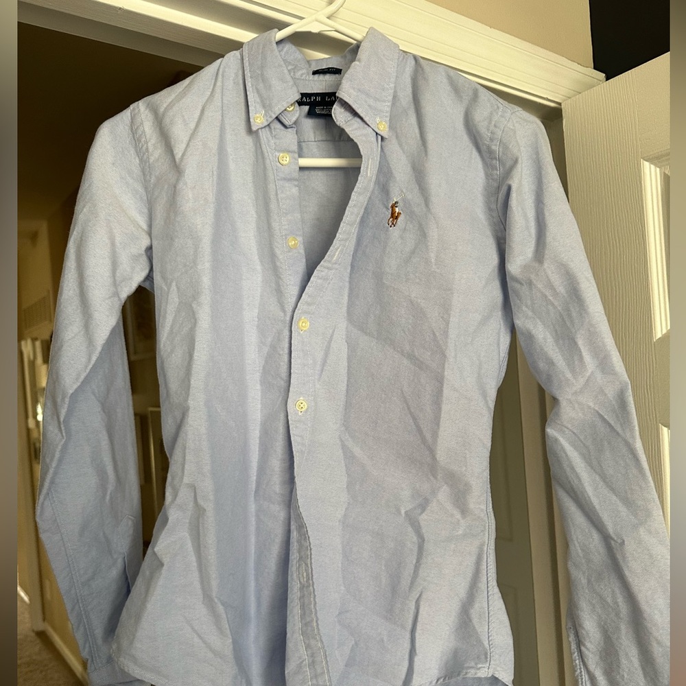 Polo by Ralph Lauren Light Blue Button Down Shirt
